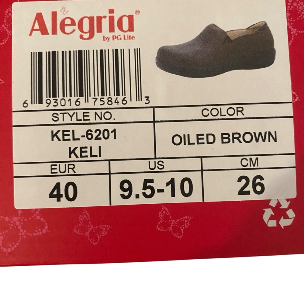 Women's Alegria Keli Oiled Brown Shoes Size Size 40 NWT - Picture 11 of 11